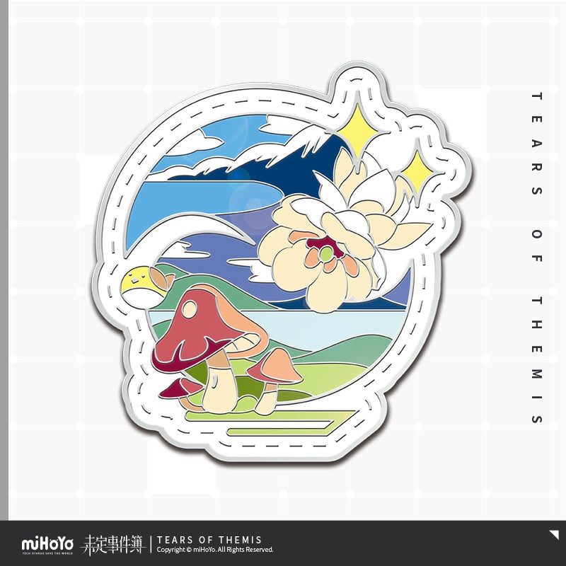 Tears of Themis Collection Series Commemorative Metal Badge(Round 6)