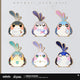 Honkai: Star Rail Metal Bookmark Origami Birdie Showdown Series