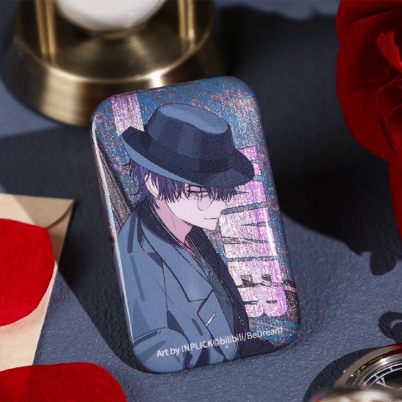 Link Click Badge Lu Guang Card Holder Set
