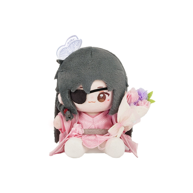 Pra-pesanan Heaven Official's Blessing Plush Doll 15cm Duduk Doll Ornaments Q Version Doll