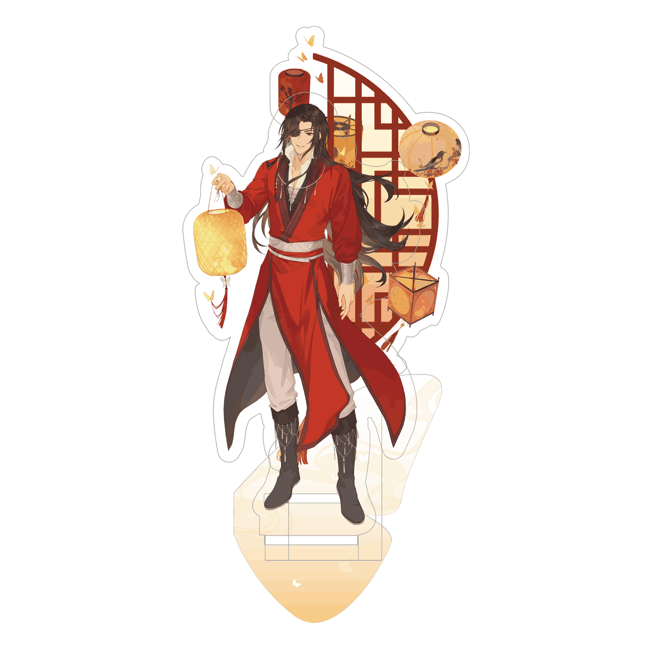 Heaven Official's Blessing Standee Tian Guan Ci Fu Flash Paper