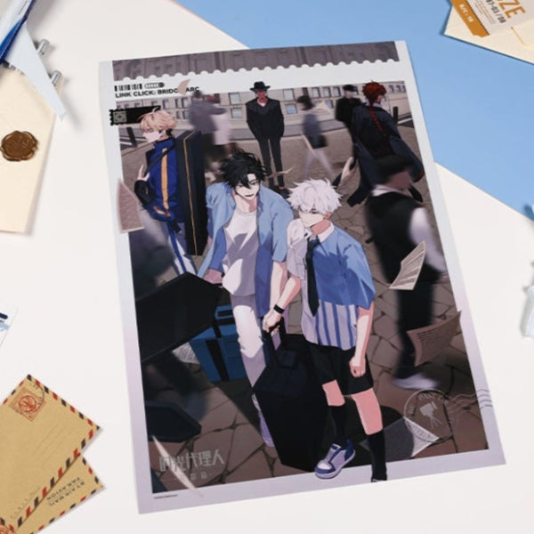 Pre-sale - Link Click Bridon Arc Collection of Posters