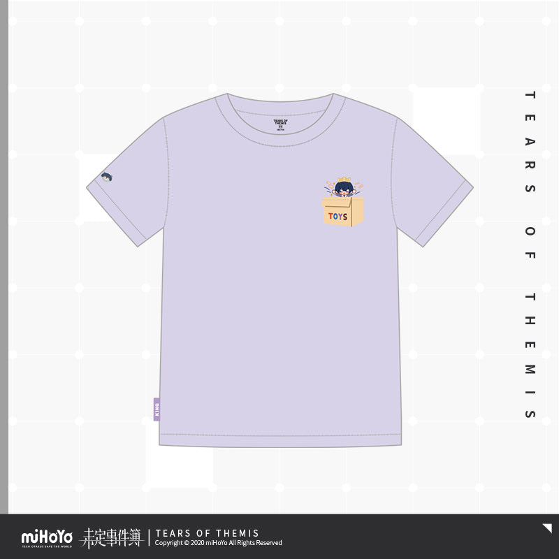 Tears of ThemisLeisurely Rest Series Printed Short-Sleeved T-Shirt