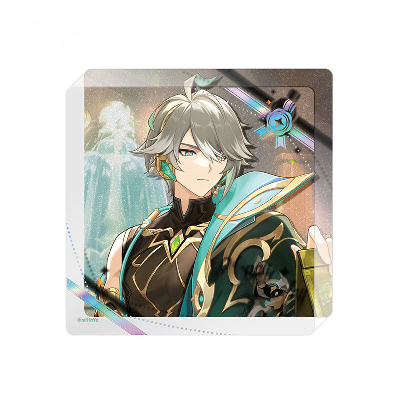 Prapesan Genshin Impact Character Coaster Tebal Acrylic Coaster 2025 Day of Destiny Series