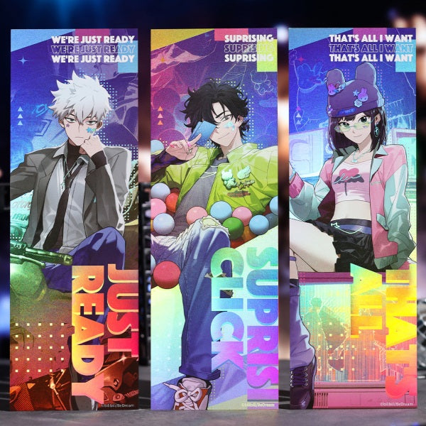 Pre-order Link Click Surprise Fluorescent Laser Ticket Set