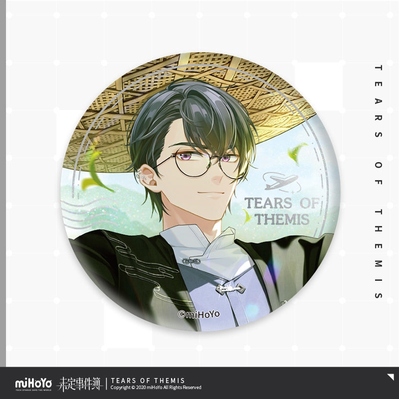Tears of Themis Romantic Journey in the Gentle Breeze Series Tinplate Badge