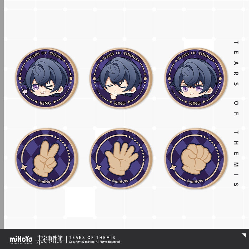 Tears of Themis Daily Series Q Version Commemorative Game Coins Set (3pcs)