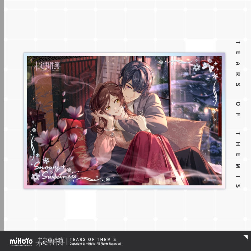 Tears of Themis Winter Love Serenade Series Acrylic Colored Paper