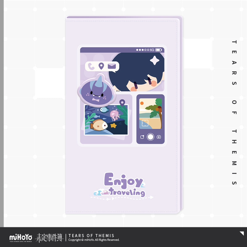 Tears of Themis Enjoy Traveling Series Q Version PU Passport Holder