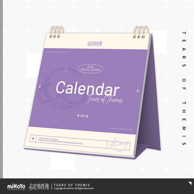 Tears of Themis 2025 Commemorative Desk Calendar