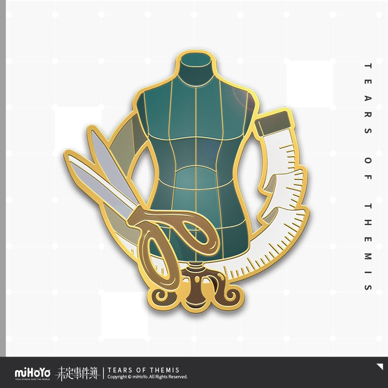 Tears of Themis Collection Series Commemorative Metal Badge(Round 8)