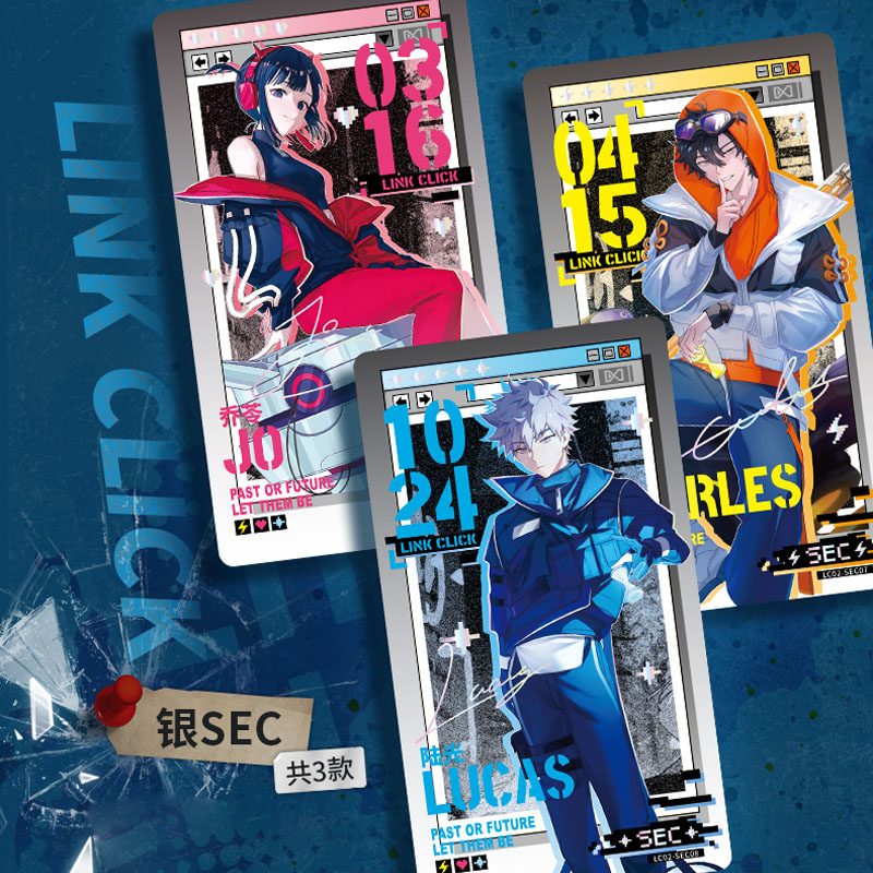 Pre-order New Release Link Click Collection Card Animation Collectible Card Blind Box