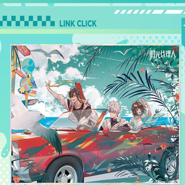 Link Click Cup Pillow Blanket Colored Paper