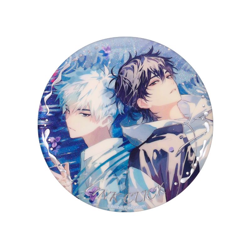 Link Click Badge PVC Poster