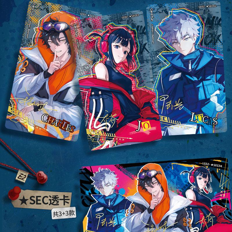 Pre-order New Release Link Click Collection Card Animation Collectible Card Blind Box