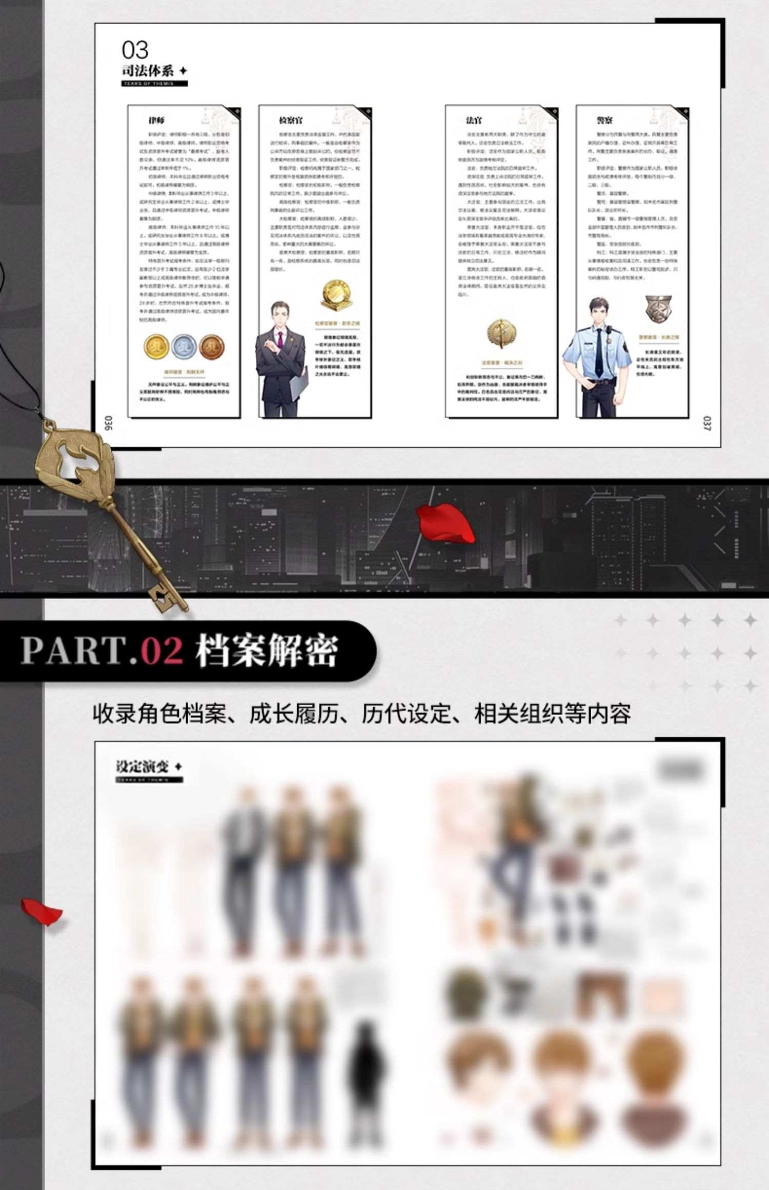Tears of Themis Official Art Book