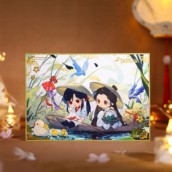 Set Kad Foto Akrilik Pemberi Berkat Syurga Tian Guan Ci Fu