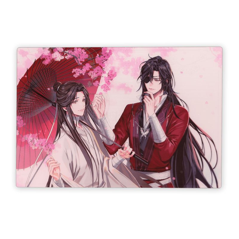 Heaven Official's Blessing Collection Card Hua Cheng Collect Colored Paper Xie Lian Badge