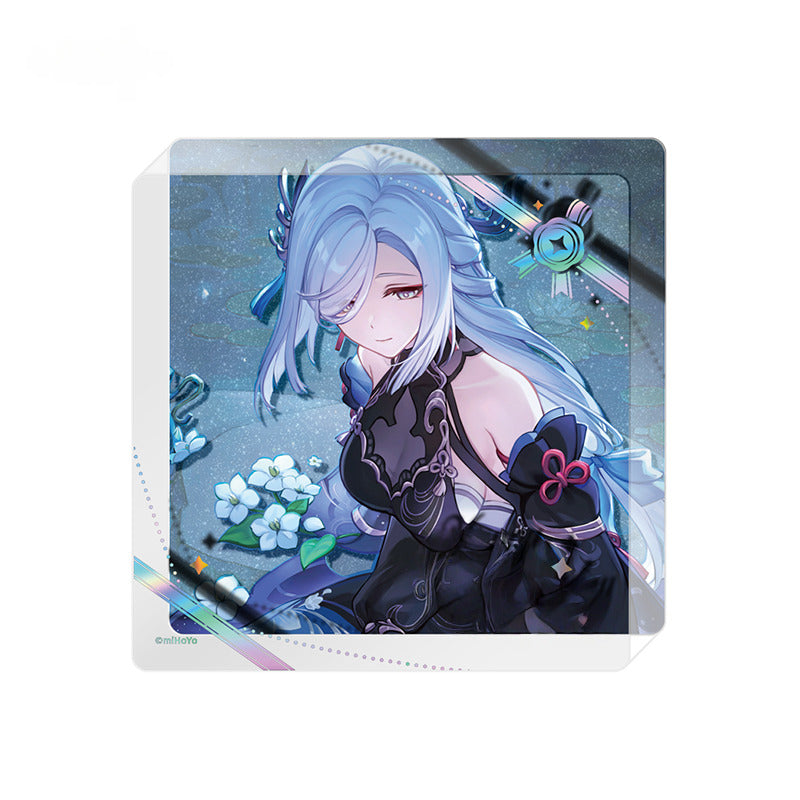Prapesan Genshin Impact Character Coaster Tebal Acrylic Coaster 2025 Day of Destiny Series
