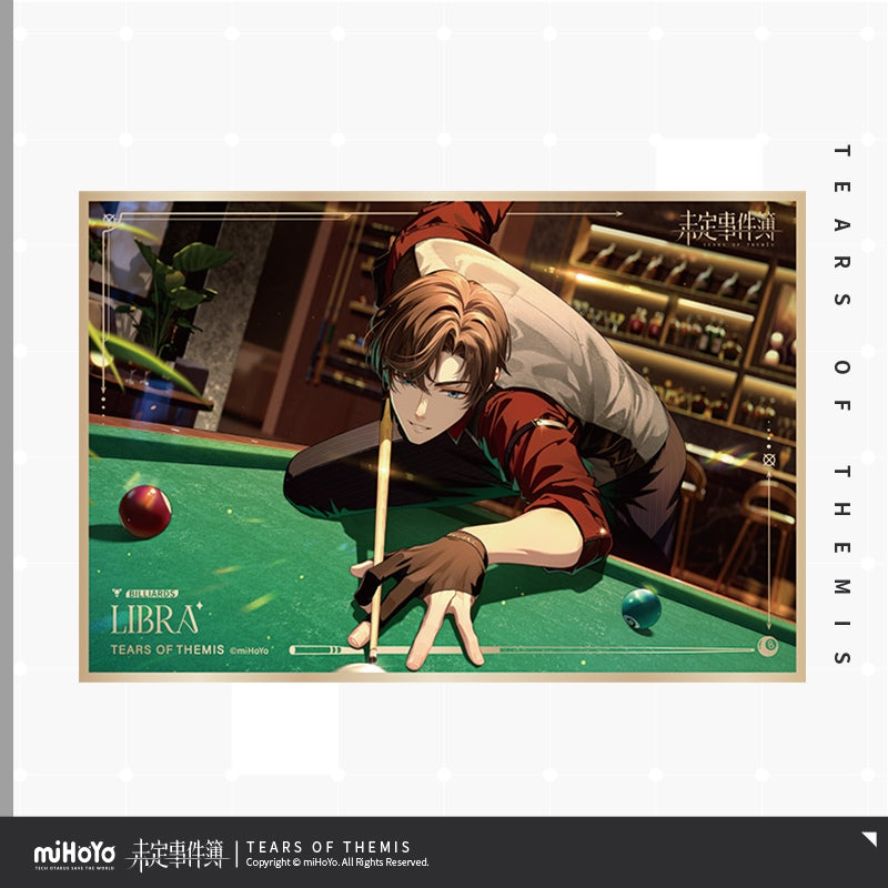 Tears of Themis Heart-Racing Billiards Series Acrylic Decorative Painting (Zuo Ran/Libra)