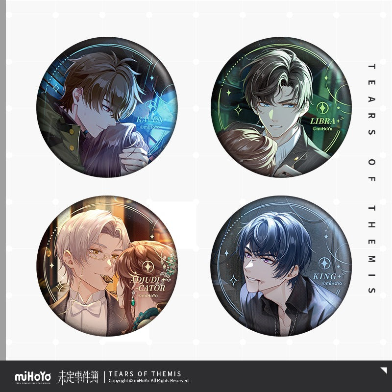 Tears of Themis Memento of Heartbeats Series Tinplate Badge (Round 3)