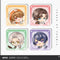 Tears of Themis Commemoration of Winter Snow Series Acrylic Fridge Magnet(4pcs)