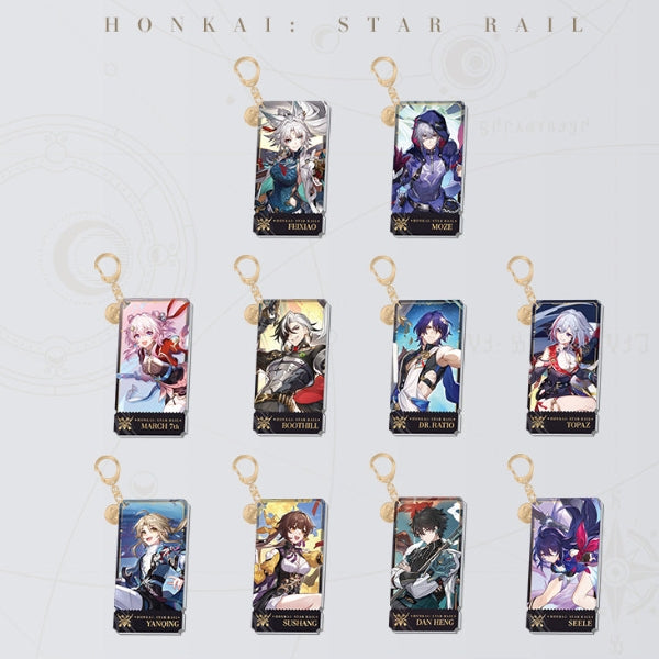 Honkai Star Rail Acrylic Pendant - The Hunt