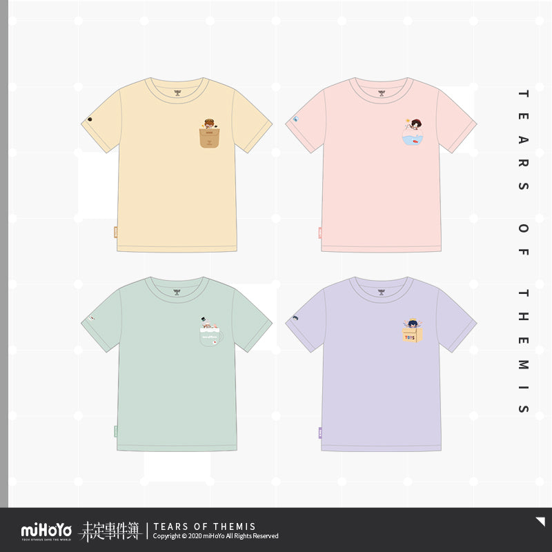 Tears of ThemisLeisurely Rest Series Printed Short-Sleeved T-Shirt