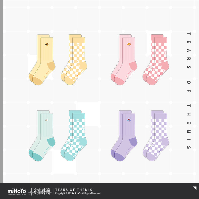 Tears of Themis Go Along With Series Mid-calf Sock Set