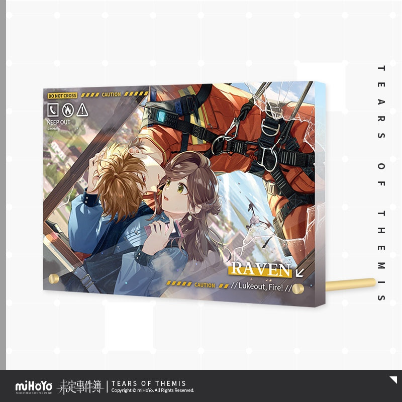 Tears of Themis Lukeout Fire Series Acrylic Decorative Painting (Xia Yan/Raven)