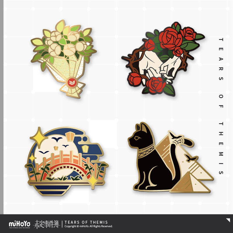 Tears of Themis Collection Series Commemorative Metal Badge(Round 4)