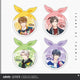 Tears of Themis HoHo Good Luck Series Badges & Protective Covers Set