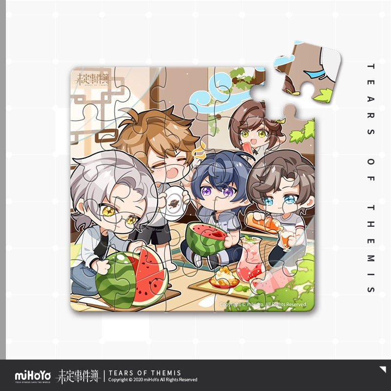 Tears of Themis Melon-Infused Summer Series Q Version Acrylic Puzzle