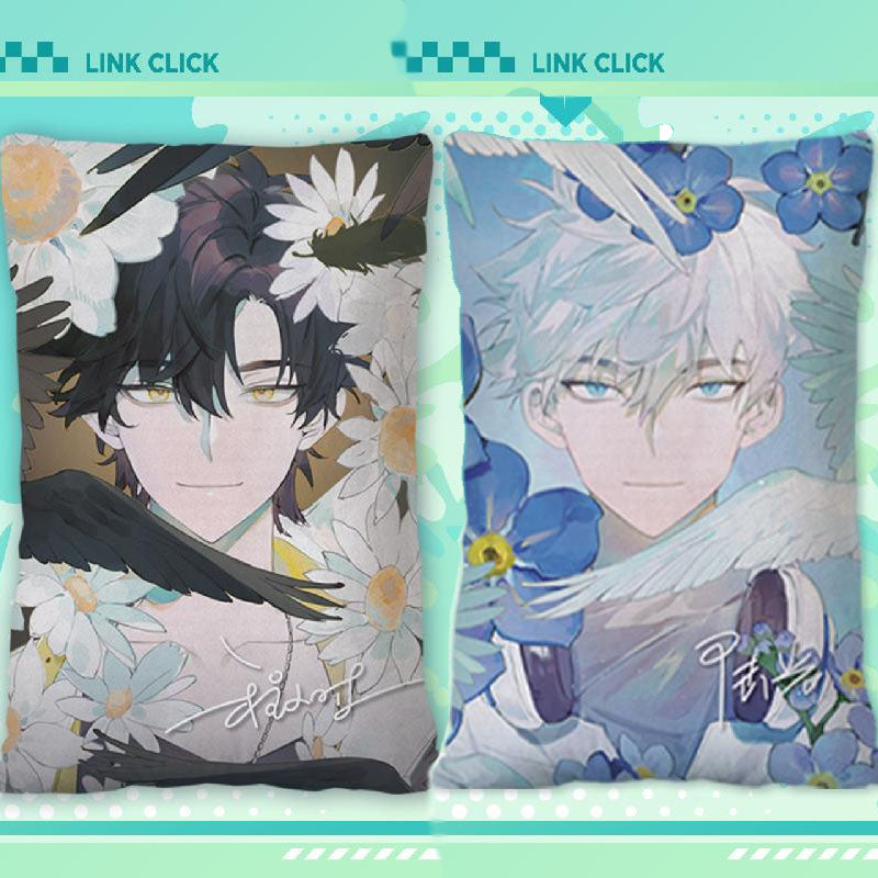 Link Click Cup Pillow Blanket Colored Paper