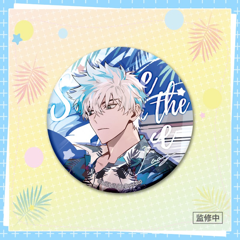 Link Click Badge Acrylic Ornaments Lu Guang Photo Cards