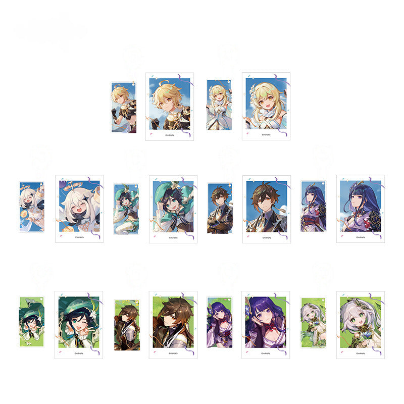 Genshin Impact Pendant Polaroid Set 2023 Celebration Gathering Series