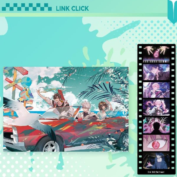 Link Click Cup Pillow Blanket Colored Paper