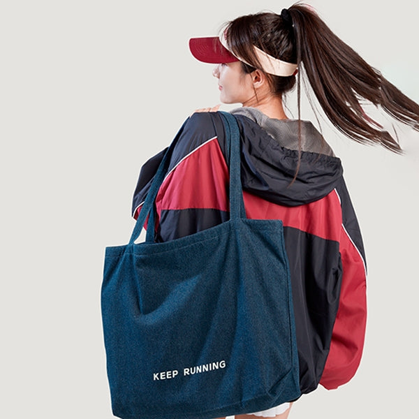 ZJSTV Keep Running Official Merch – R Denim Bag