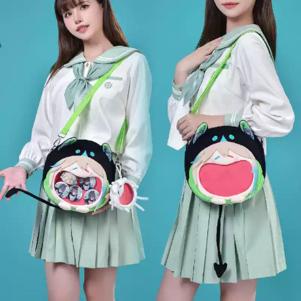VirtuaReal Plush Crossbody Bag