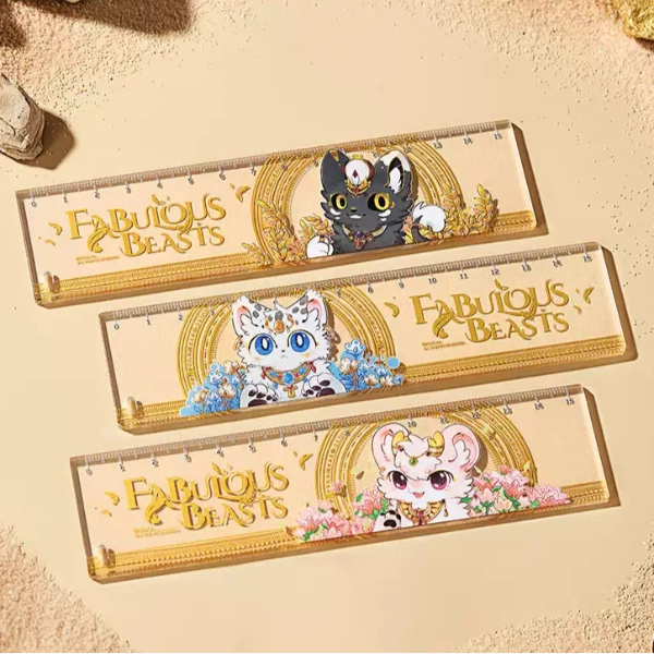Fabulous Beasts 15cm Acrylic Ruler Blind Box