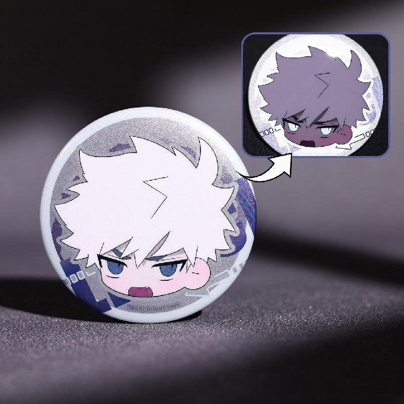 Link Click Badge Q Version Badge Set