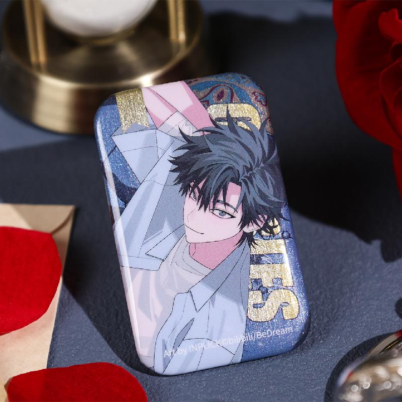 Link Click Badge Lu Guang Card Holder Set