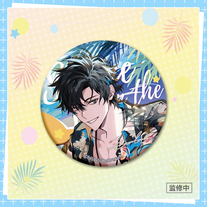 Link Click Badge Acrylic Ornaments Lu Guang Photo Cards