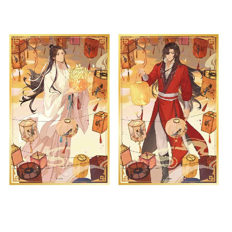 天官の祝福のスタンディ Tian Guan Ci Fu フラッシュペーパー Hua Cheng & Xie Lian 流砂オーナメント