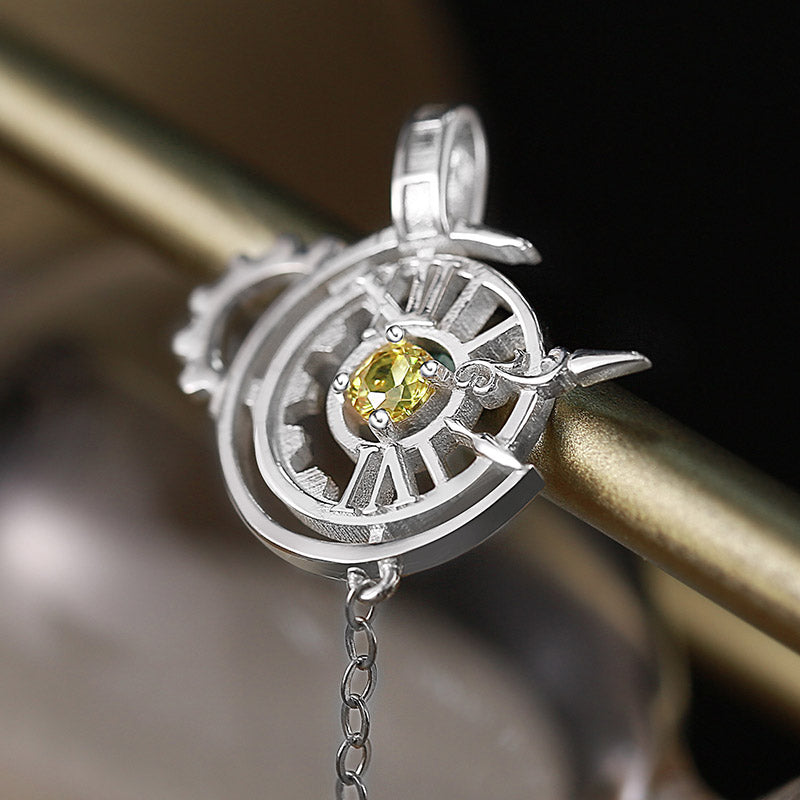 Link Click Official Peripherals Pendant Lu Guang Link Click Silver Pendant Necklace