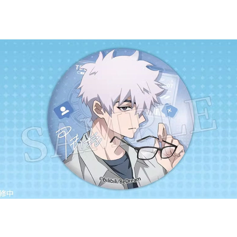 Link Click Badge PVC Poster