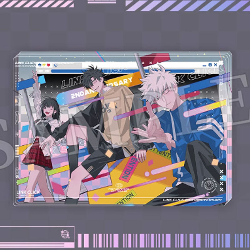 リンククリックレーザーチケットフォトカードセットリンククリックシーズン1アクリルオーナメント