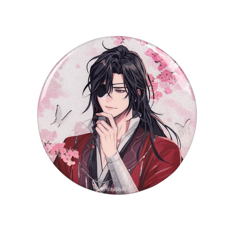 Heaven Official's Blessing Collection Card Hua Cheng Collect Colored Paper Xie Lian Badge