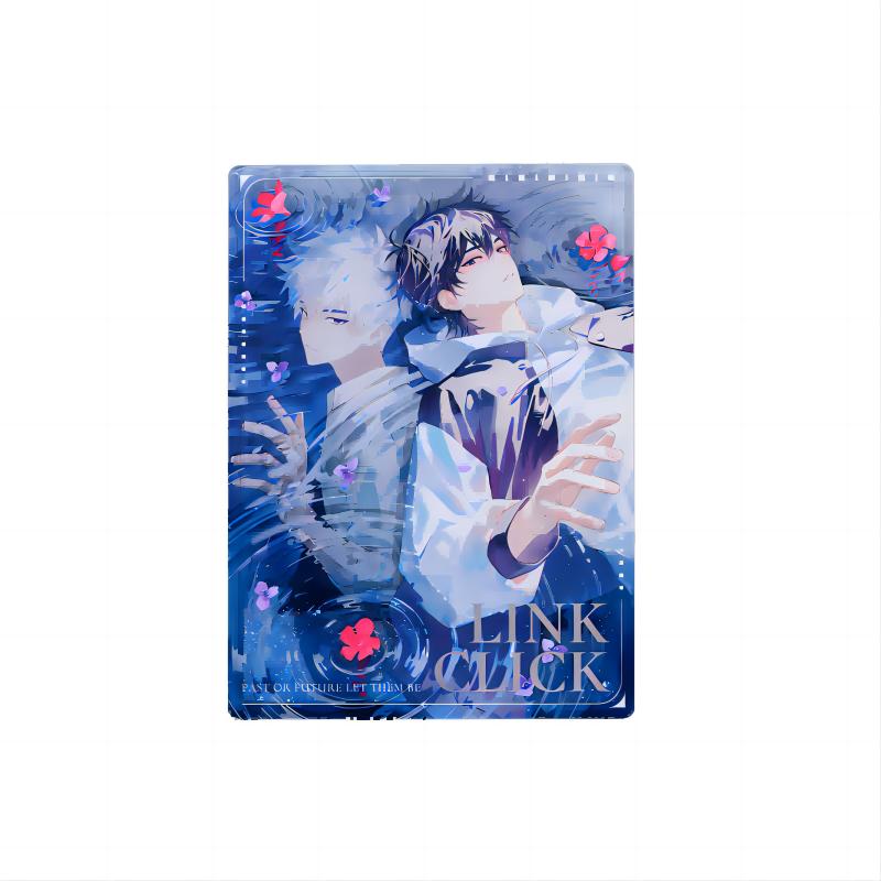 Link Click Badge PVC Poster