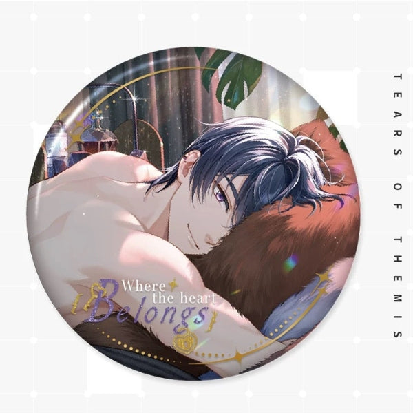 Tears of Themis Where The Heart Series Tinplate Badge